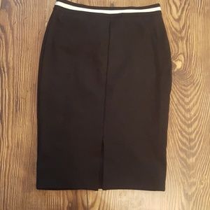 A black skirt